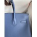Replica Handbag Store Birkin 30cm 35cm Bag In Blue Agate Epsom Leather
