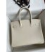 Replica Handbag Store Birkin 35CM Retourne Handmade Bag In Craie Epsom Calfskin