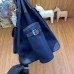 Replica Handbag Store HAC Cargo Birkin 40 Handmade Bag in Blue Nuit Toile Replica Handbag Store HAC Cargo Birkin 40 Handmade Bag in Blue Nuit Toile