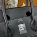 Replica Handbag Store HAC Cargo Birkin 40 Handmade Bag in Black Toile