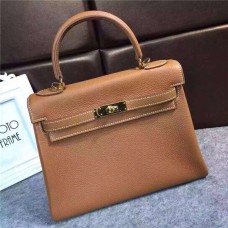 Replica Handbag Store Kelly 28cm Bag Togo Leather Brown Gold Handmade Bag Replica Handbag Store Kelly 28cm Bag Togo Leather Brown Gold Handmade Bag