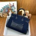 Replica Handbag Store Cargo Birkin 35cm Limited-edition Bag in Navy Blue Canvas
