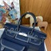 Replica Handbag Store Cargo Birkin 35cm Limited-edition Bag in Navy Blue Canvas