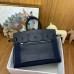 Replica Handbag Store Birkin à l’envers 35 Bag in Black Clemence Leather and Canvas Replica Handbag Store Birkin à l’envers 35 Bag in Black Clemence Leather and Canvas
