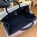 Replica Handbag Store Birkin à l’envers 35 Bag in Black Clemence Leather and Canvas Replica Handbag Store Birkin à l’envers 35 Bag in Black Clemence Leather and Canvas