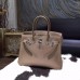 Replica Handbag Store Birkin 30cm 35cm Bag In Etoupe Togo Calfskin Bag Original Leather Handstitched
