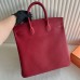 Replica Handbag Store HAC Birkin 40 Handmade Bag in Red Clemence Leather