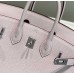 Replica Handbag Store Birkin 25cm Bag In Mauve Pale Clemence Leather