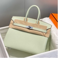 Replica Handbag Store Birkin 25cm Bag In Vert Fizz Clemence Leather Replica Handbag Store Birkin 25cm Bag In Vert Fizz Clemence Leather