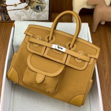 Replica Handbag Store Birkin Cargo 25 Bag in Sesame Toile and Swift Leather Replica Handbag Store Birkin Cargo 25 Bag in Sesame Toile and Swift Leather
