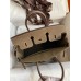 Replica Handbag Store Birkin 25 Handmade Bag In Taupe Clemence Leather