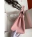 Replica Handbag Store Birkin 25 Retourne Handmade Bag In Rose Sakura Epsom Calfskin