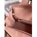 Replica Handbag Store Birkin 25 Retourne Handmade Bag In Rose Sakura Epsom Calfskin