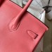 Replica Handbag Store Birkin 25 Handmade Bag In Rose Lipstick Swift Leather