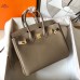 Replica Handbag Store Birkin 25 Handmade Bag In Taupe Swift Leather Replica Handbag Store Birkin 25 Handmade Bag In Taupe Swift Leather