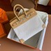 Replica Handbag Store Birkin 25 Handmade Bag In Toile & Biscuit Swift Leather Replica Handbag Store Birkin 25 Handmade Bag In Toile & Biscuit Swift Leather