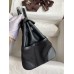 Replica Handbag Store Birkin Cargo 25 Bag in Black Toile and Swift Leather
