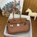 Replica Handbag Store Shoulder Birkin Light 29 Bag in Gold Swift Calfskin