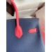 Replica Handbag Store HSS Birkin 30 Bicolor Bag in Blue Saphir and Rose Lipstick Epsom Calfskin