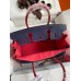 Replica Handbag Store HSS Birkin 30 Bicolor Bag in Blue Saphir and Rose Lipstick Epsom Calfskin