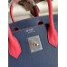 Replica Handbag Store HSS Birkin 30 Bicolor Bag in Blue Saphir and Rose Lipstick Epsom Calfskin