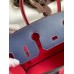 Replica Handbag Store HSS Birkin 30 Bicolor Bag in Blue Saphir and Rose Lipstick Epsom Calfskin