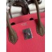 Replica Handbag Store HSS Birkin 30 Bicolor Bag in Rose Lipstick and Taupe Epsom Calfskin