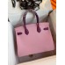 Replica Handbag Store HSS Birkin 30 Bicolor Bag in Mauve Sylvestre and Anemone Epsom Calfskin