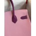 Replica Handbag Store HSS Birkin 30 Bicolor Bag in Mauve Sylvestre and Anemone Epsom Calfskin