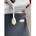 Replica Handbag Store HSS Birkin 30 Bicolor Bag in Black and Craie Epsom Calfskin