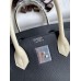 Replica Handbag Store HSS Birkin 30 Bicolor Bag in Black and Craie Epsom Calfskin