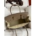 Replica Handbag Store HSS Birkin 30 Bicolor Bag in Taupe and Craie Epsom Calfskin