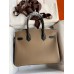 Replica Handbag Store HSS Birkin 30 Bicolor Bag in Taupe and Black Epsom Calfskin