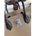 Replica Handbag Store HSS Birkin 30 Bicolor Bag in Taupe and Black Epsom Calfskin