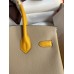 Replica Handbag Store HSS Birkin 30 Bicolor Bag in Trench and Yellow Epsom Calfskin