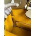 Replica Handbag Store HSS Birkin 30 Bicolor Bag in Trench and Yellow Epsom Calfskin
