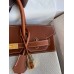 Replica Handbag Store Birkin 30CM Handmade Bag In Toile & Gold Swift Leather
