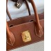Replica Handbag Store Birkin 30CM Handmade Bag In Toile & Gold Swift Leather