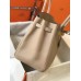 Replica Handbag Store Birkin 30cm 35cm Bag In Argile Clemence Leather