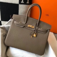 Replica Handbag Store Birkin 30cm 35cm Bag In Taupe Clemence Leather Replica Handbag Store Birkin 30cm 35cm Bag In Taupe Clemence Leather