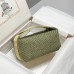 Replica Handbag Store Bride-a-Brac Large Case in Vert Foret  Canvas with Zigzag Motifs