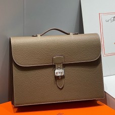 Replica Handbag Store Sac a Depeches 38 Briefcase in Taupe Clemence Leather Replica Handbag Store Sac a Depeches 38 Briefcase in Taupe Clemence Leather