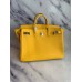 Replica Handbag Store Birkin 40 Handmade Bag In Yellow Clemence Leather Replica Handbag Store Birkin 40 Handmade Bag In Yellow Clemence Leather