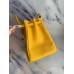 Replica Handbag Store Birkin 40 Handmade Bag In Yellow Clemence Leather Replica Handbag Store Birkin 40 Handmade Bag In Yellow Clemence Leather