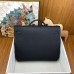 Replica Handbag Store Kelly Depeches 36 Briefcase in Black Clemence Leather