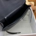 Replica Handbag Store Kelly Depeches 36 Briefcase in Black Clemence Leather