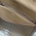 Replica Handbag Store Steve Light Junior Messenger Bag in Taupe Clemence Leather