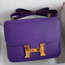 Replica Handbag Store Epsom Constance 24cm Crocus Handmade Bag