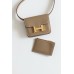 Replica Handbag Store Constance Slim Wallet in Taupe Epsom Calfskin