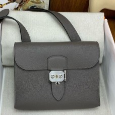 Replica Handbag Store Sac a Depeches 21 Bag in Etain Clemence Leather